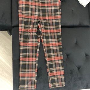 Plaid Pants
